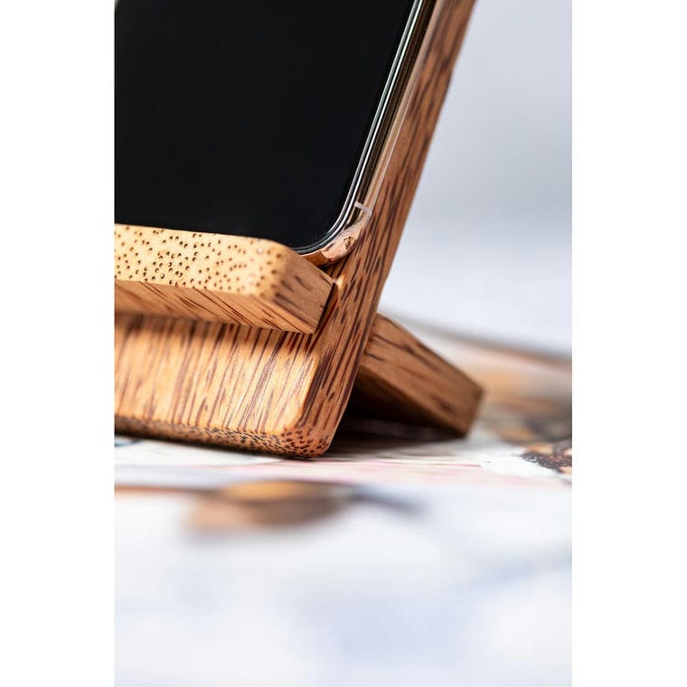 Suport mobil cu încărcător fără fir Grodin natural