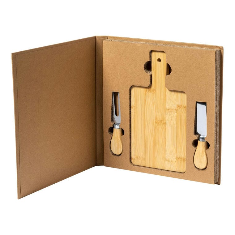 Set de cuțite pentru brânză Tauroa natural