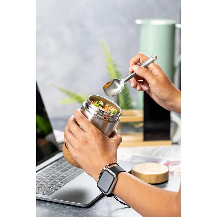 Cutie pentru prânz Cambrix argintiu natural