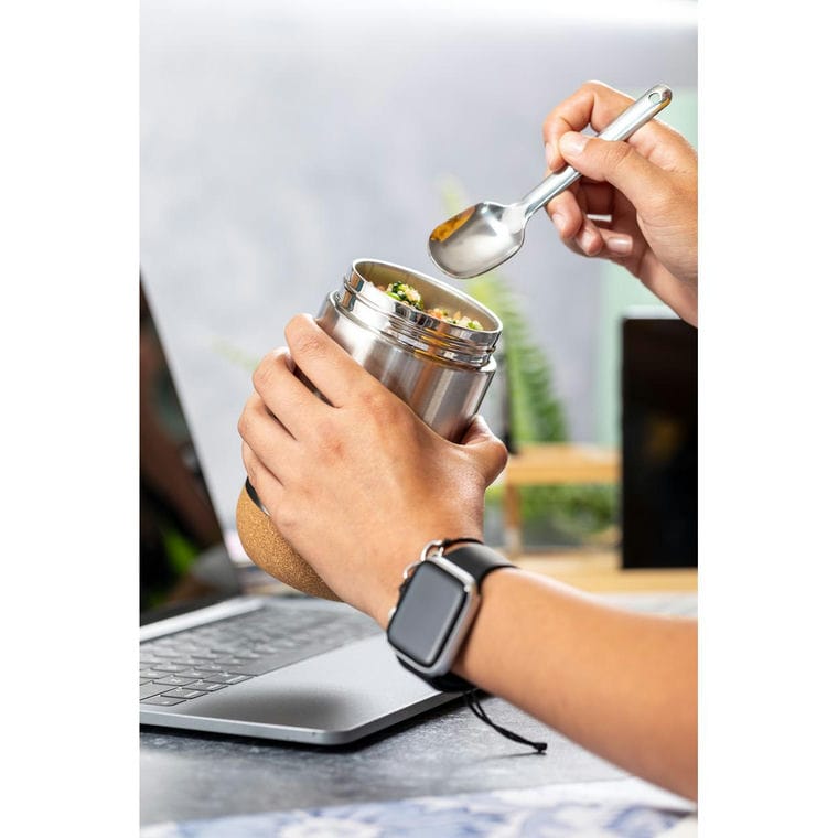 Cutie pentru prânz Cambrix argintiu natural