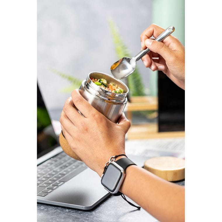 Cutie pentru prânz Cambrix argintiu natural