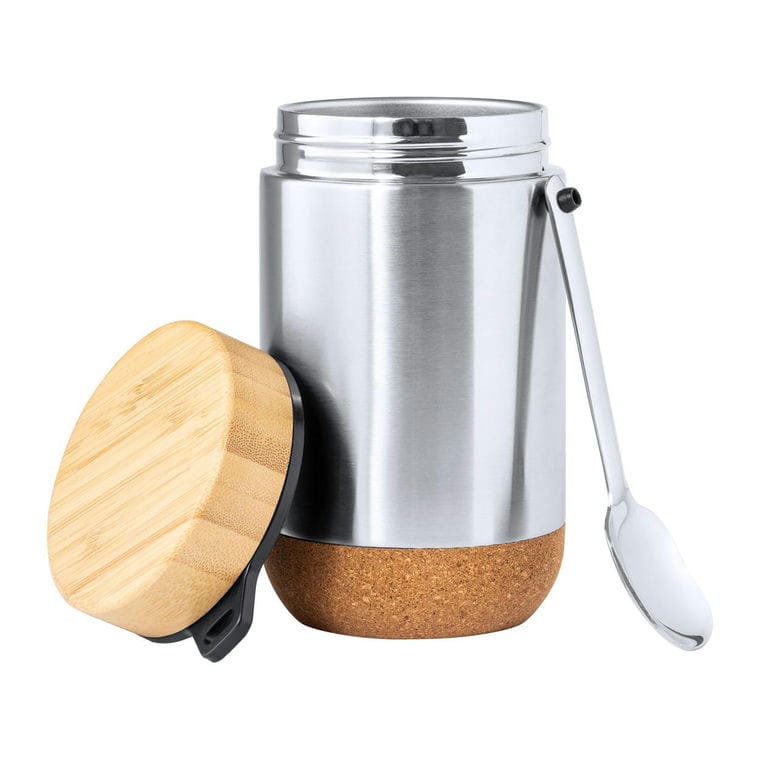 Cutie pentru prânz Cambrix argintiu natural