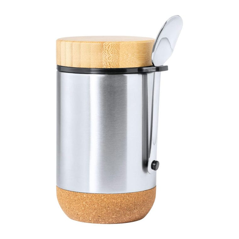 Cutie pentru prânz Cambrix argintiu natural