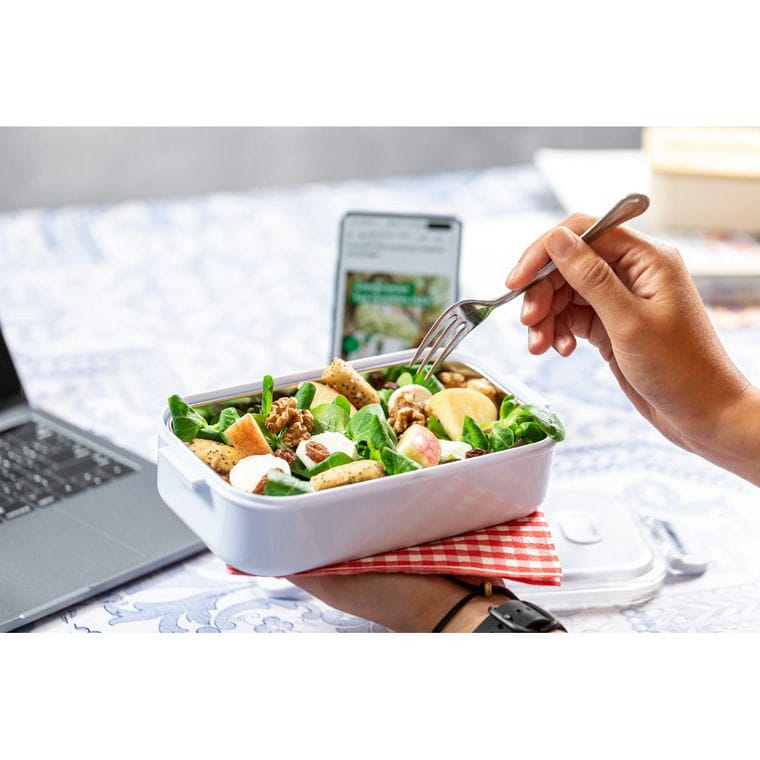 Cutie termică pentru prânz Veket Alb