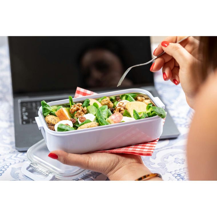 Cutie termică pentru prânz Veket Alb