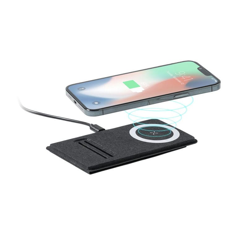 Suport mobil cu încărcător fără fir Sterling Negru