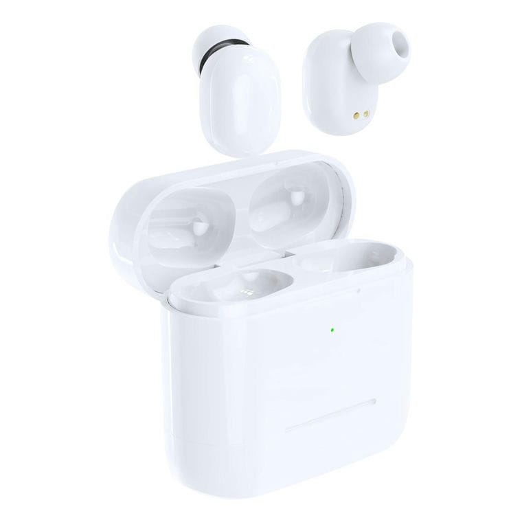 Căști bluetooth Baksen Alb