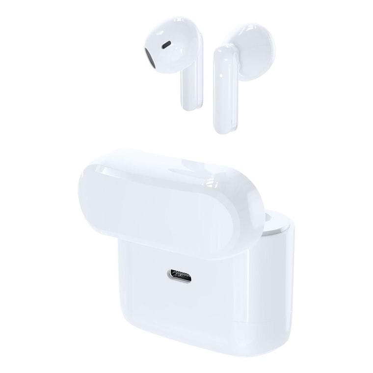 Căști bluetooth Baksen Alb