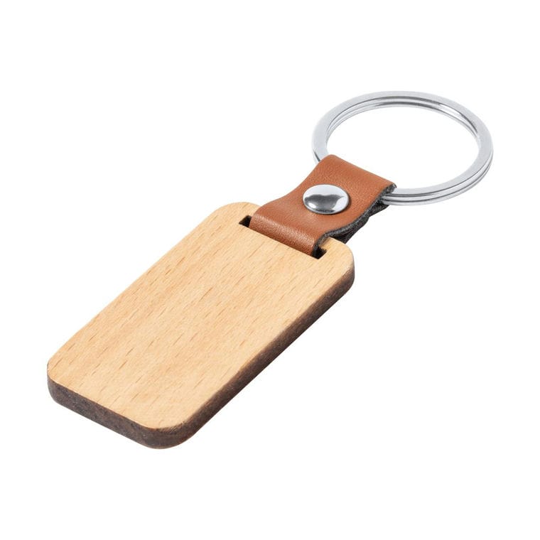 Breloc, dreptunghi Mappets natural