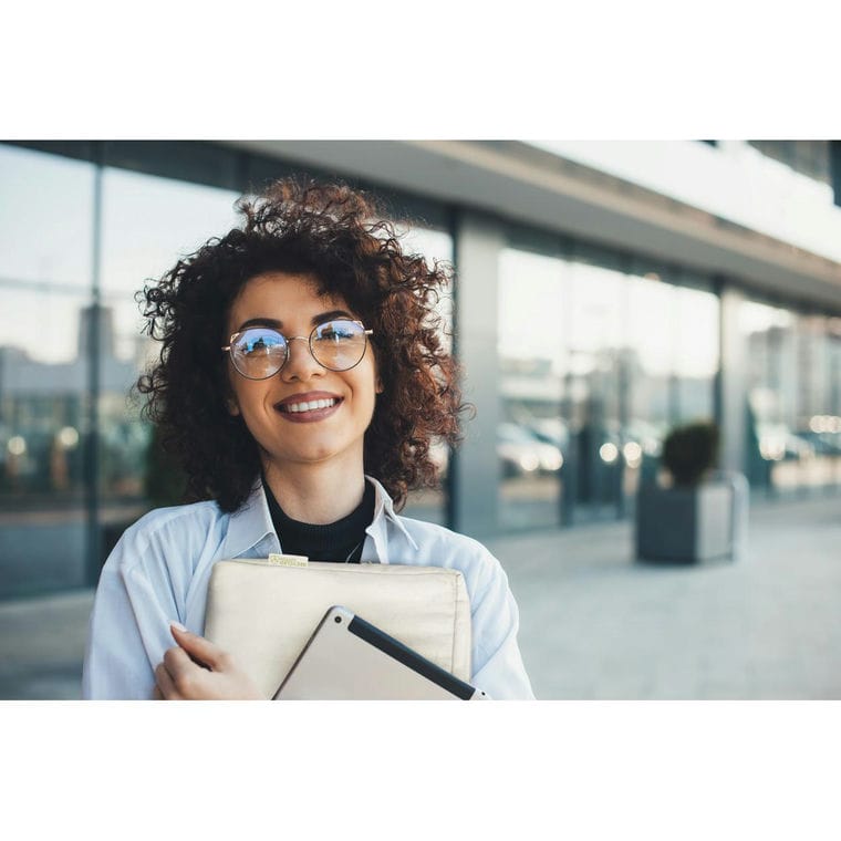 Husă pentru laptop din bumbac Drift Alb