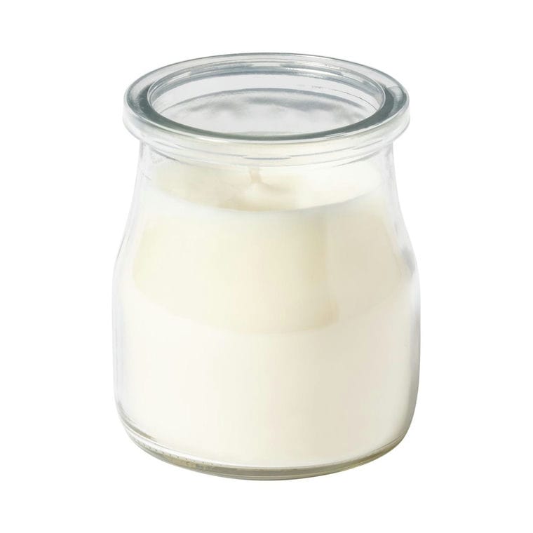 Lumânare, vanilie Saicer Alb