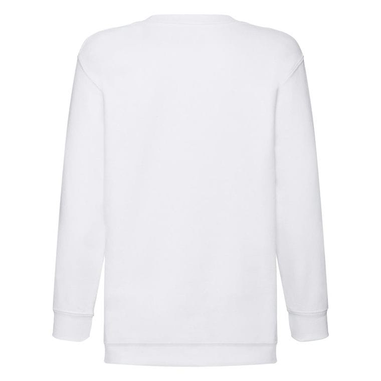 Bluză Classic Set-In Sweat Alb