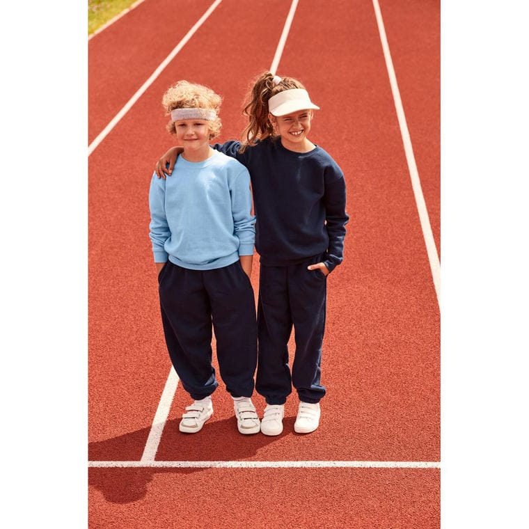 Bluză Classic Set-In Sweat albastru deschis