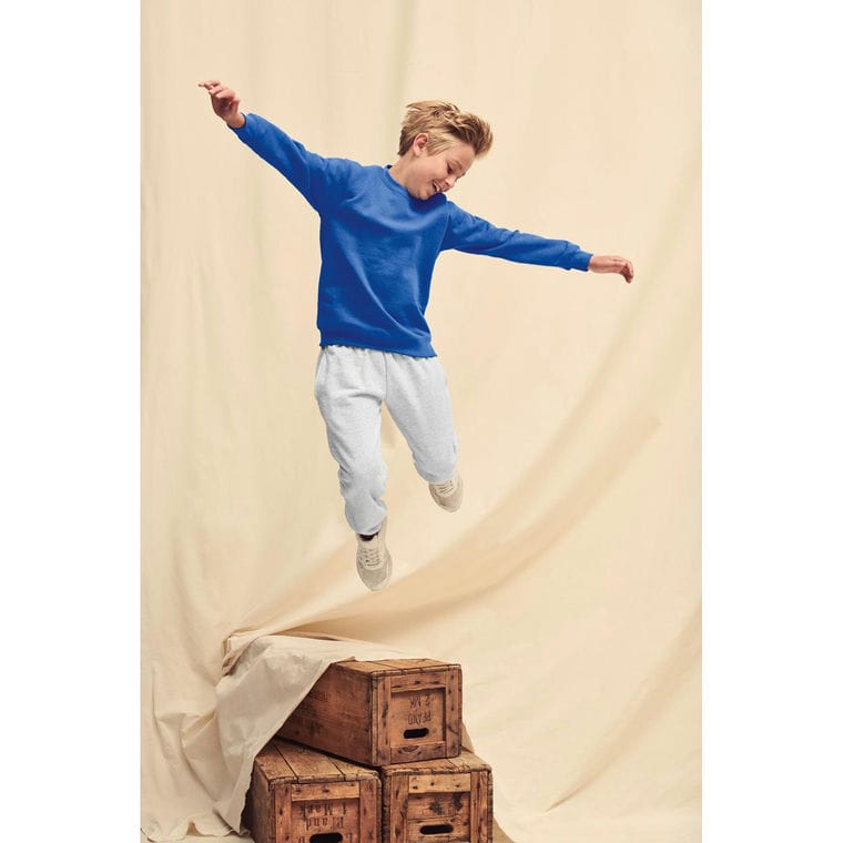 Bluză Classic Set-In Sweat Albastru