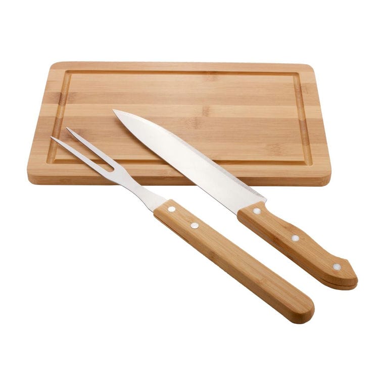 Set pentru tranşat carne Steakus natural