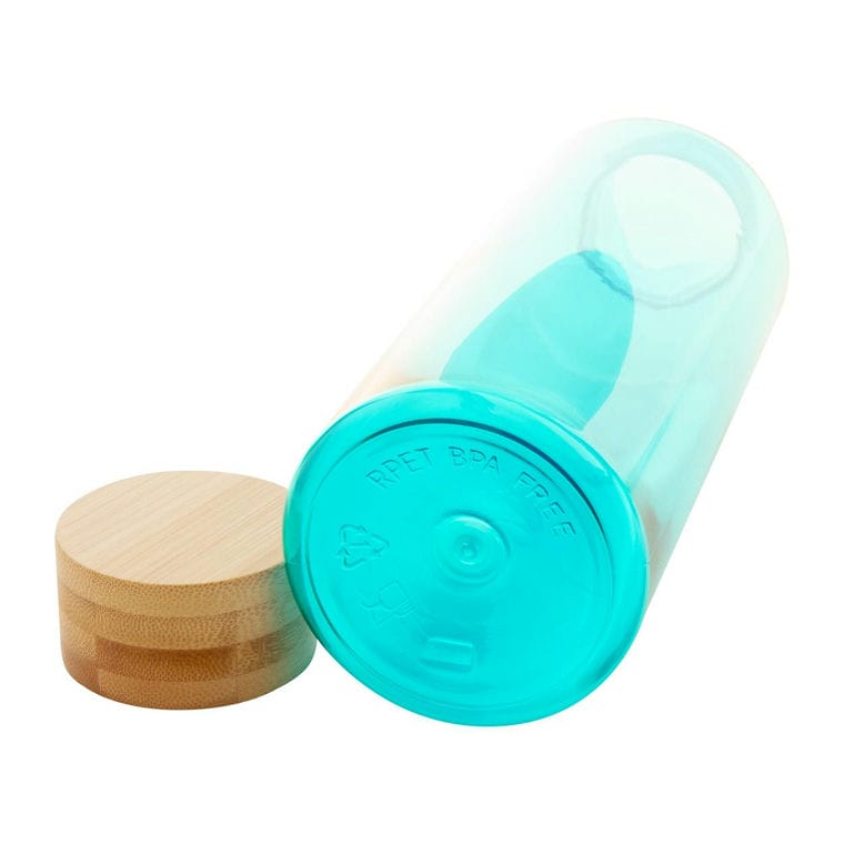 Sticlă RPET Pemboo albastru deschis