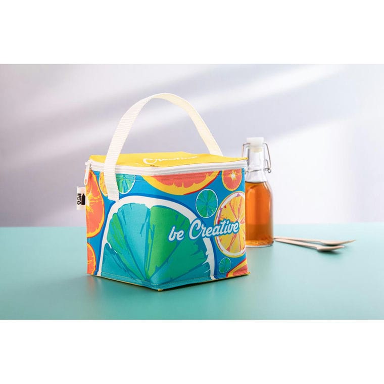 Geantă termică, personalizată CreaCool 4 Alb