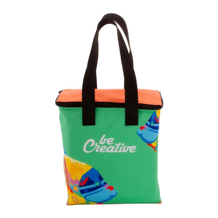 Geantă termică, personalizată CreaCool Vertical Negru