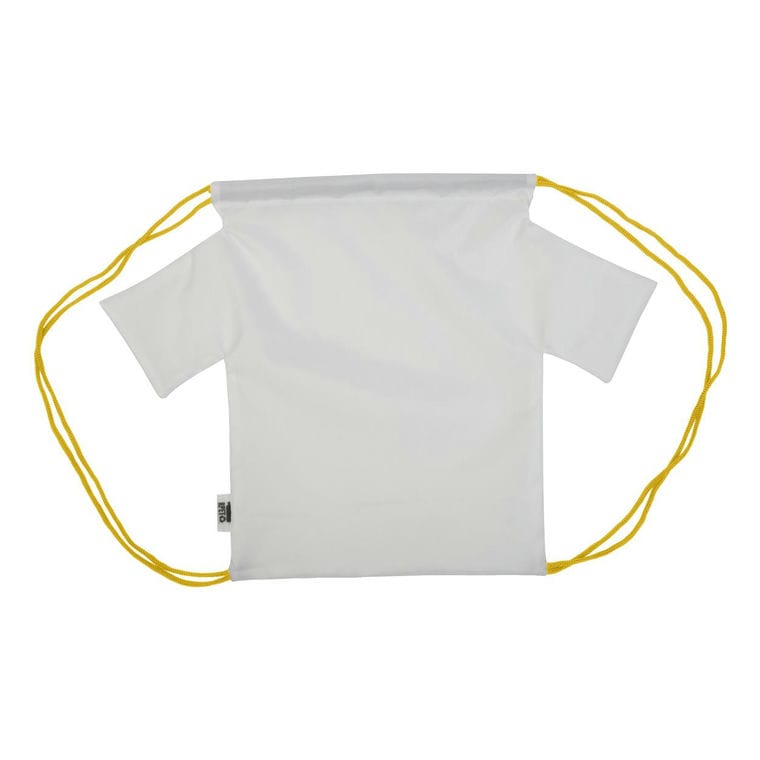 Rucsac cu șnur, personalizat CreaDraw T RPET Galben