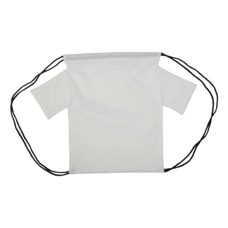 Rucsac cu șnur, personalizat CreaDraw T Negru