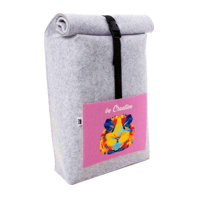 Rucsac personalizat CreaFelt Back gri