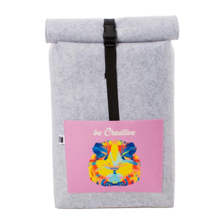 Rucsac personalizat CreaFelt Back gri