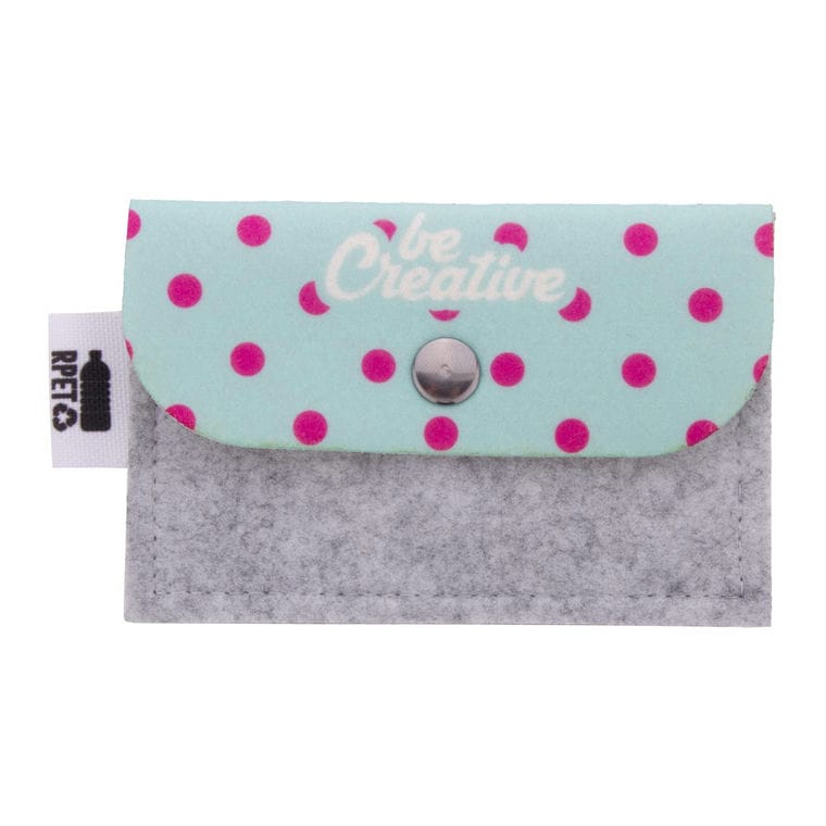 Portofel personalizat CreaFelt Money gri