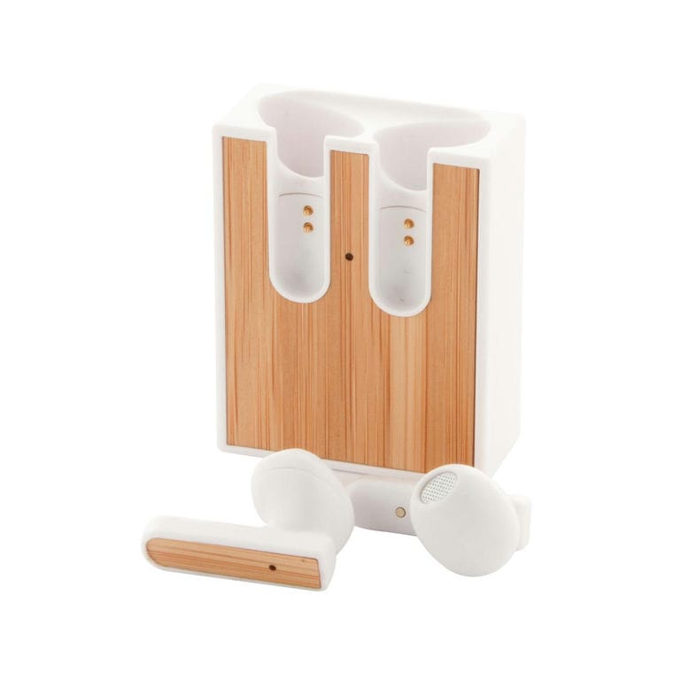 Căști bluetooth Rabsody natural Alb