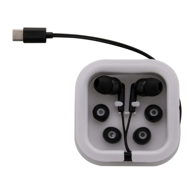 USB-C căști Celody Negru