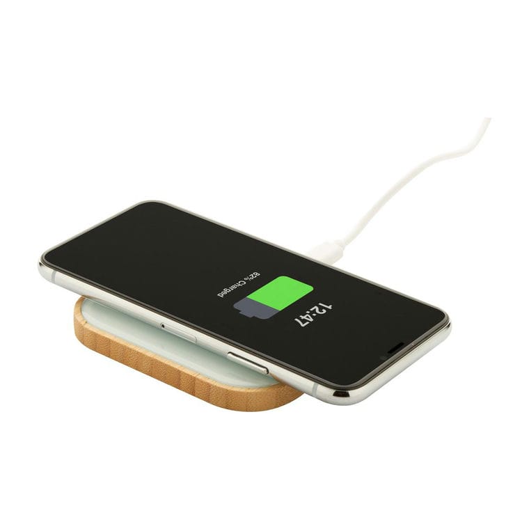 Încărcător wirless Trempe Alb