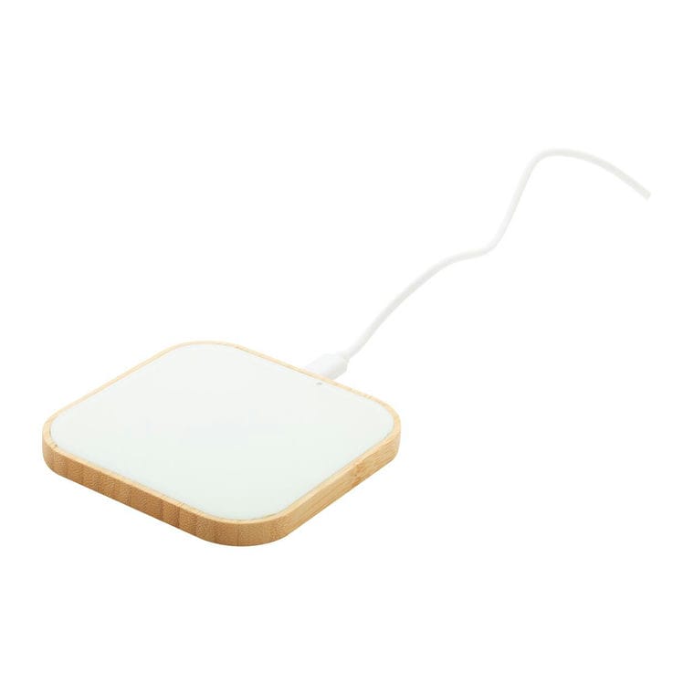 Încărcător wirless Trempe Alb