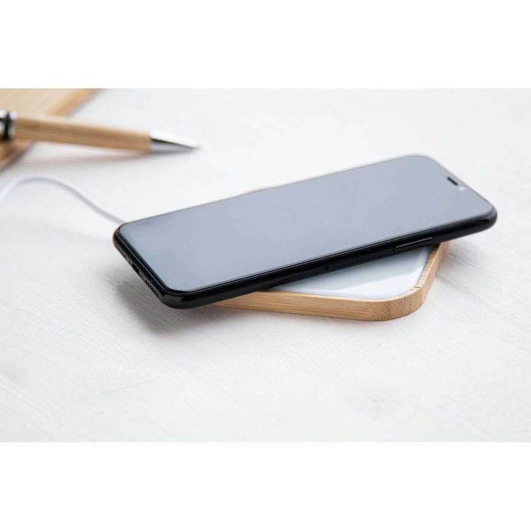 Încărcător wirless Trempe Alb