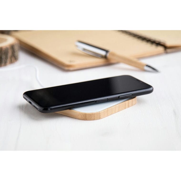 Încărcător wirless Trempe Alb