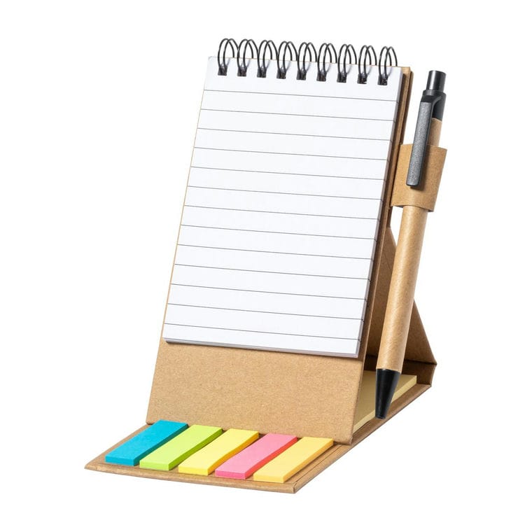 Carnețel cu note adezive Pyrus natural