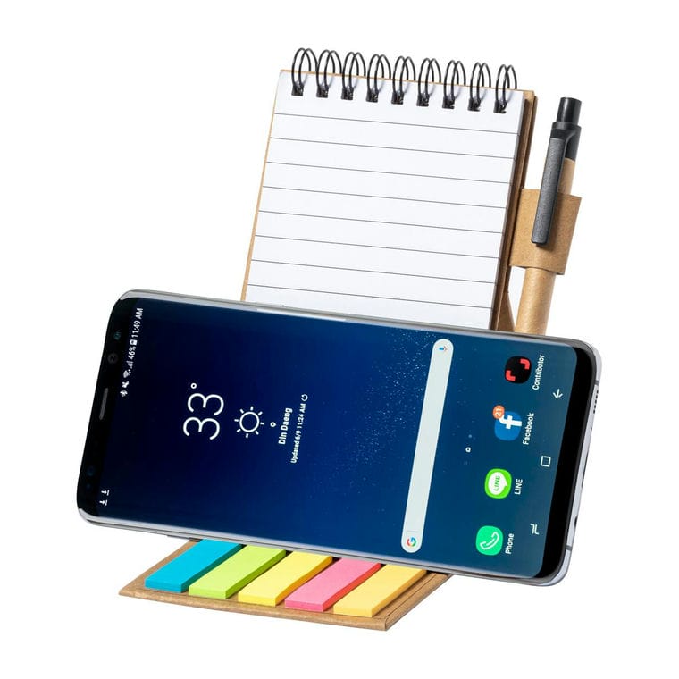 Carnețel cu note adezive Pyrus natural