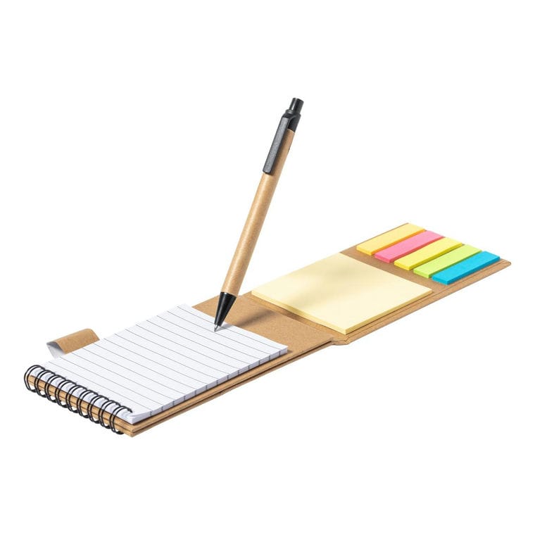 Carnețel cu note adezive Pyrus natural