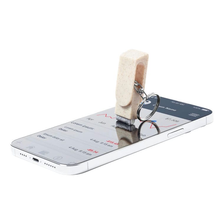 Breloc cu suport telefon mobil Peix natural