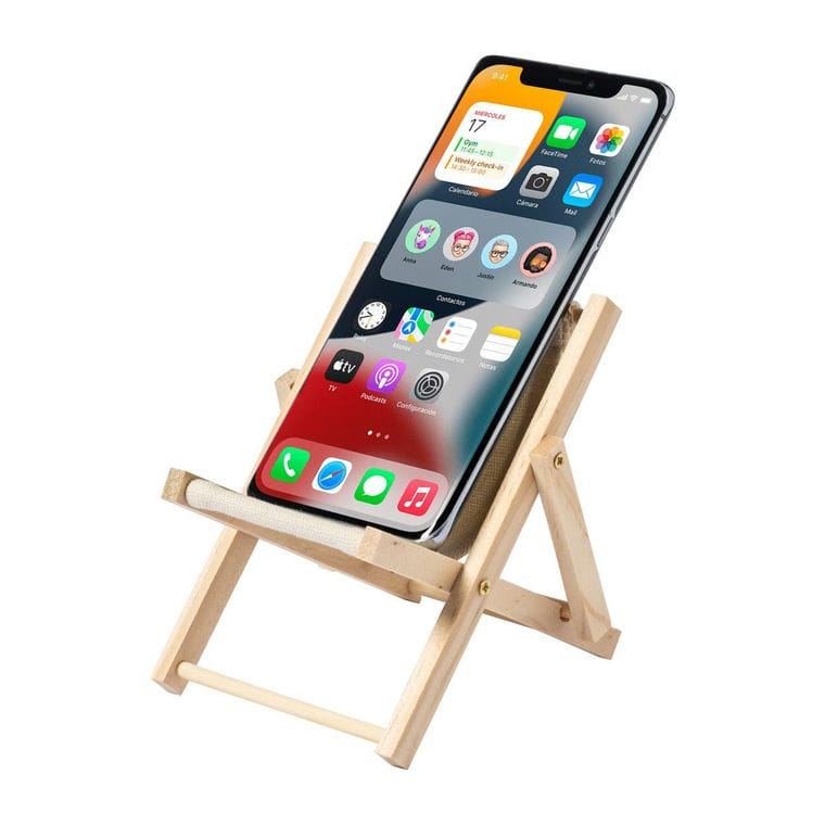 Suport telefon mobil Modek natural