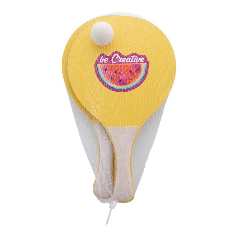 Set tenis de plajă, personalizat CreaShot natural
