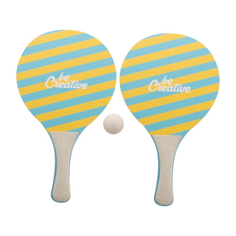 Set tenis de plajă, personalizat CreaShot natural