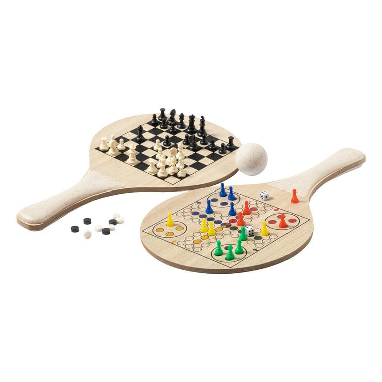 Set tenis de plajă Pecter natural