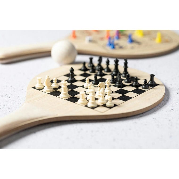 Set tenis de plajă Pecter natural