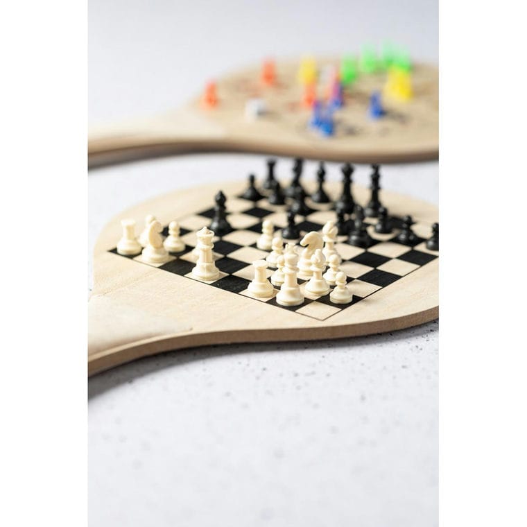 Set tenis de plajă Pecter natural