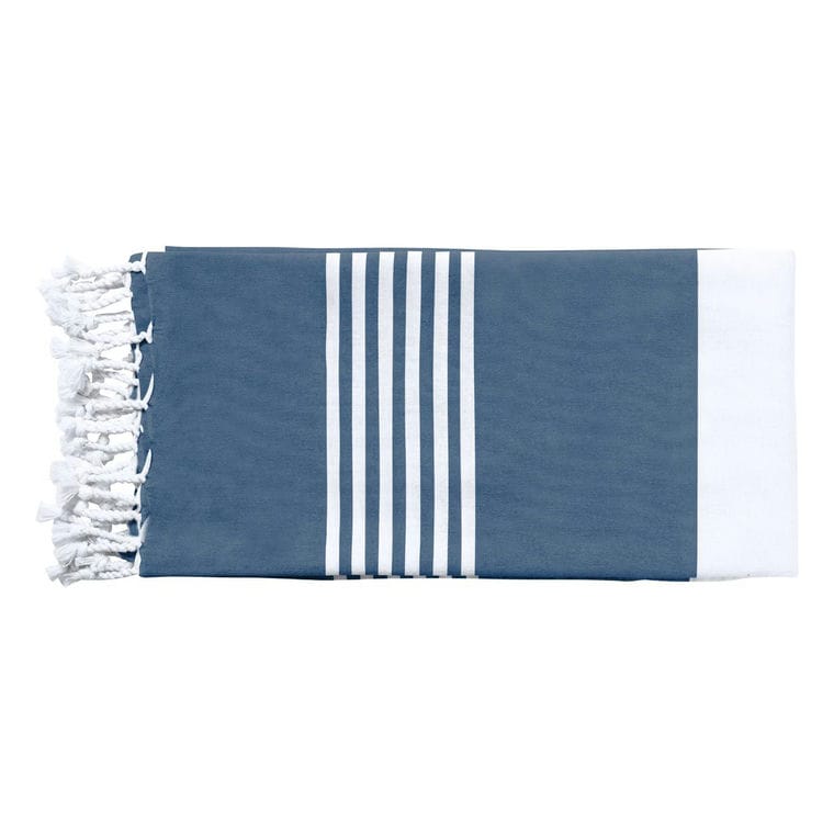 Prosop pentru plajă Makaha albastru închis