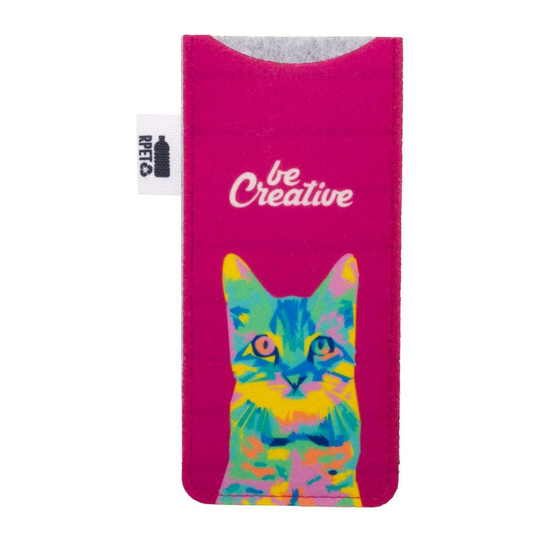 Husă pentru ochelari de soare, RPET, personalizată CreaFelt Sun
