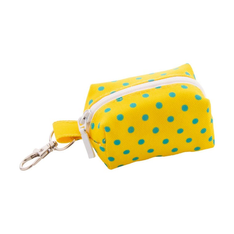 Dispenser pungi pentru deșeuri de câini, RPET, personalizat Pavesave Alb