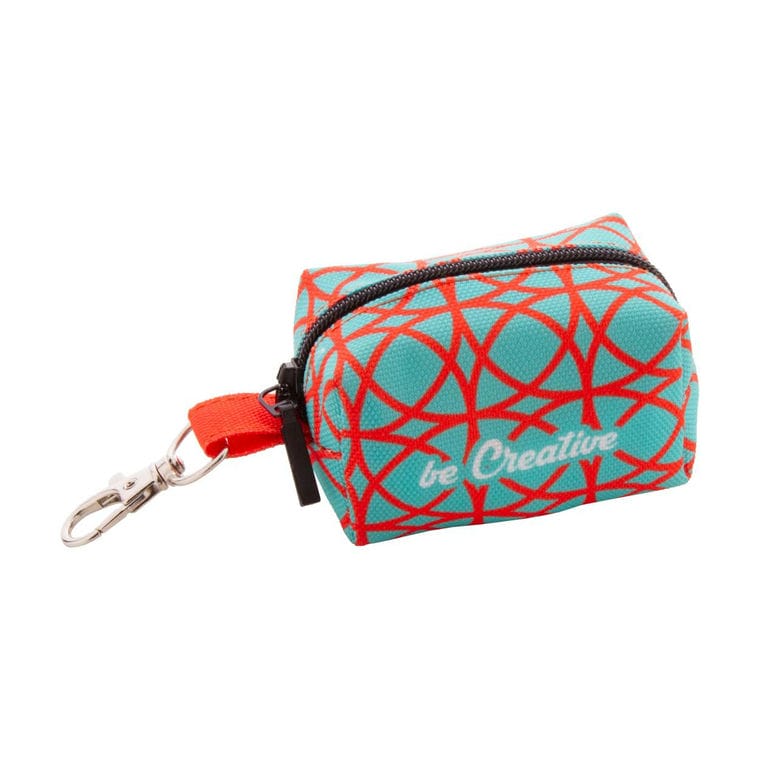 Dispenser pungi pentru deșeuri de câini, RPET, personalizat Pavesave Negru