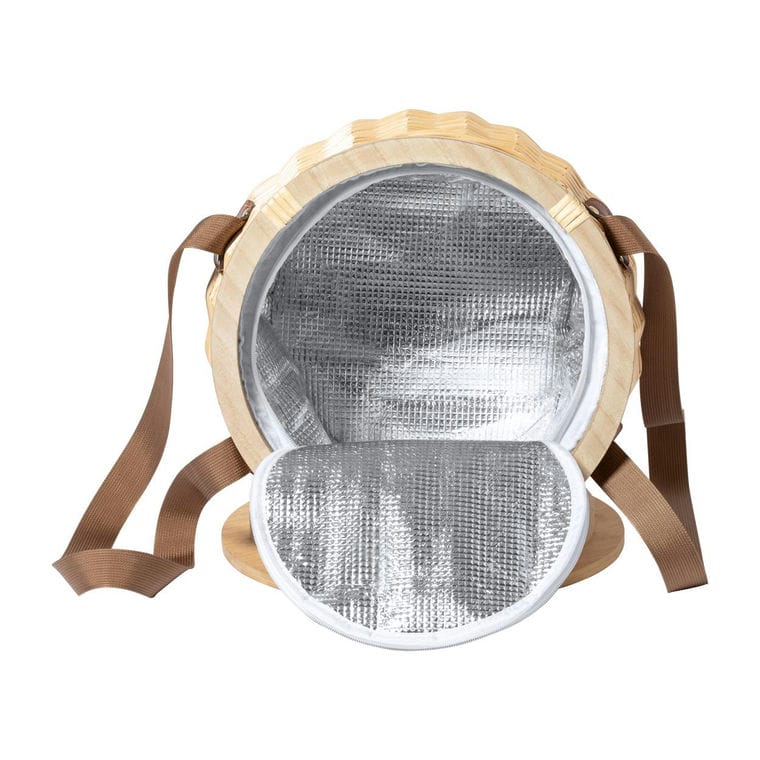 Coș de paie pentru picnic Bubu natural