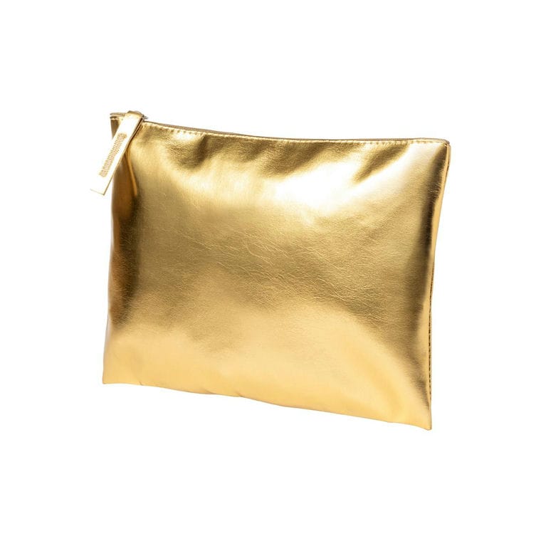 Geantă cosmetică Mecol auriu