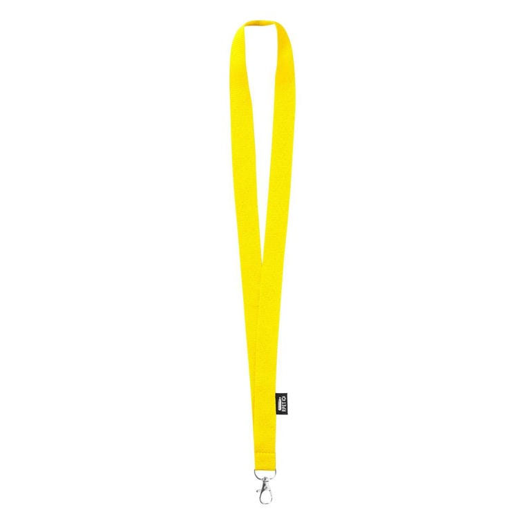 Lanyard Larpet Galben